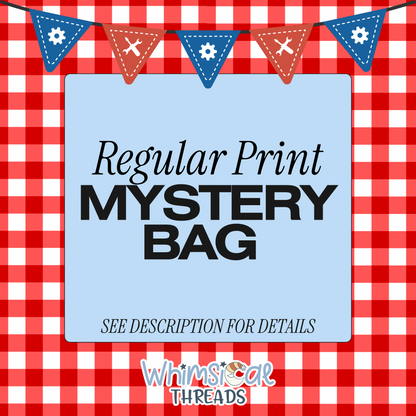 REGULAR PRINT MYSTERY BAGS