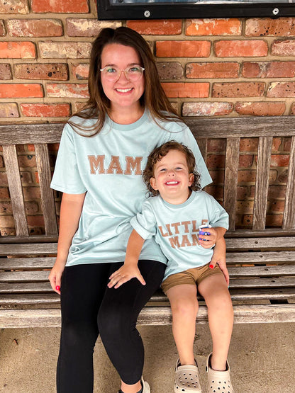 “Mama” Blue Adult Tee