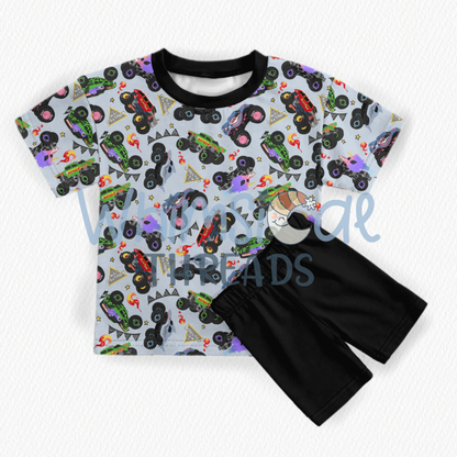 TRUCK YEAH BOXY TEE + BIKERS