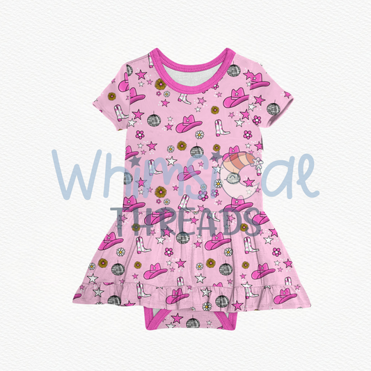 PRE-ORDER RHINESTONE COWGIRL BODYSUIT TWIRL