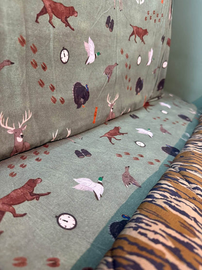 BACKWOODS BOUND TWIN SHEET + PILLOW CASE