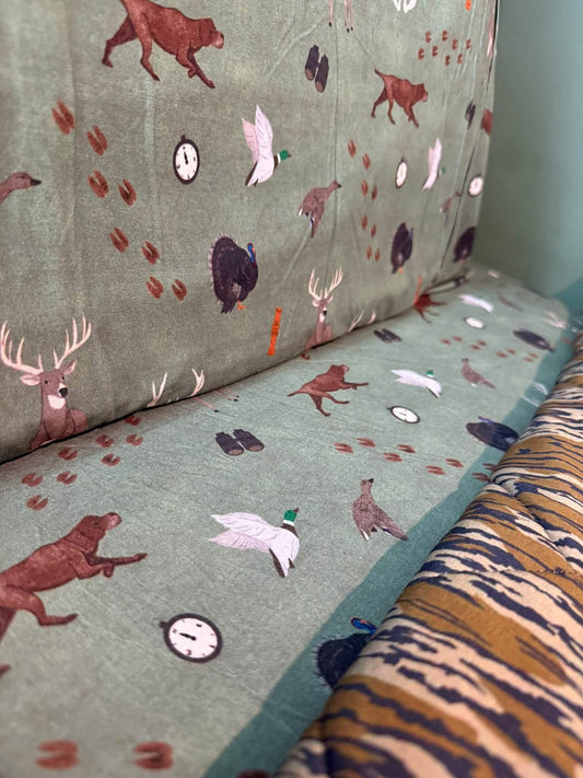 BACKWOODS BOUND TWIN SHEET + PILLOW CASE