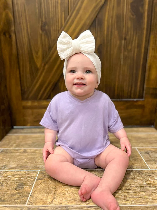 PURPLE ORGANIC COTTON BUBBLE