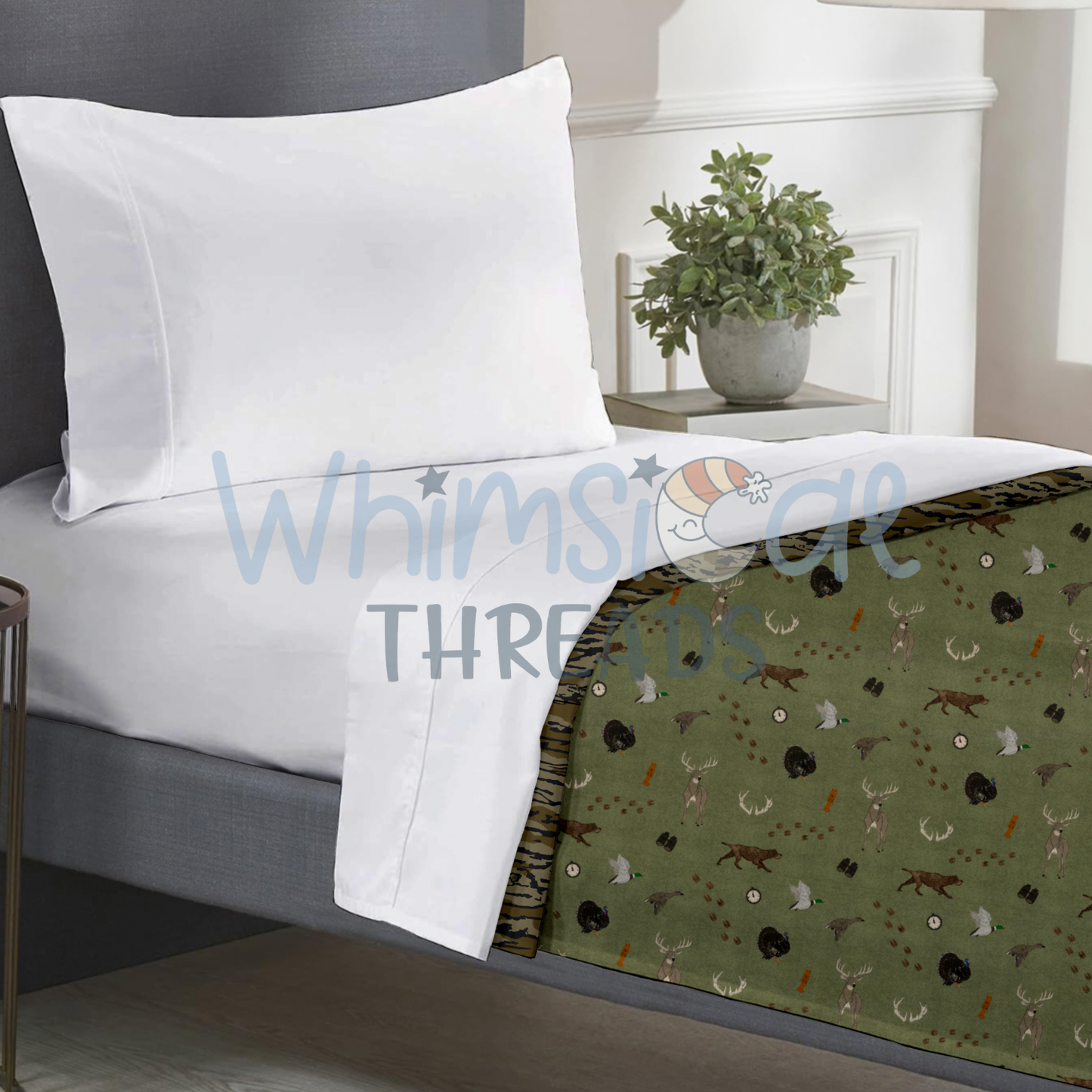 BACKWOODS BOUND TWIN QUILTED COMFORTER (PRE-ORDER)