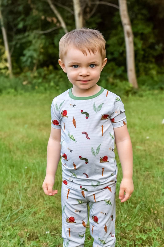 SNUGGLE BUGS SHORT SLEEVE SLEEPY SET