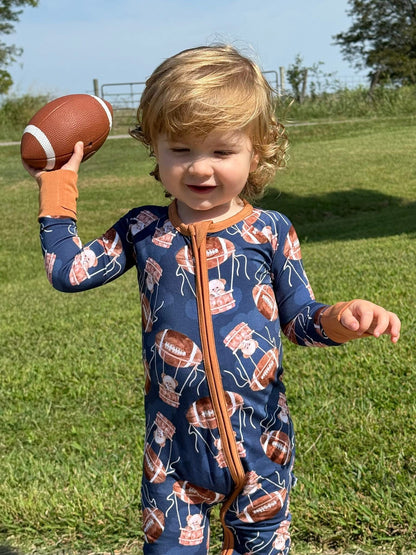 TOUCHDOWN TEDDIES FOOTIE